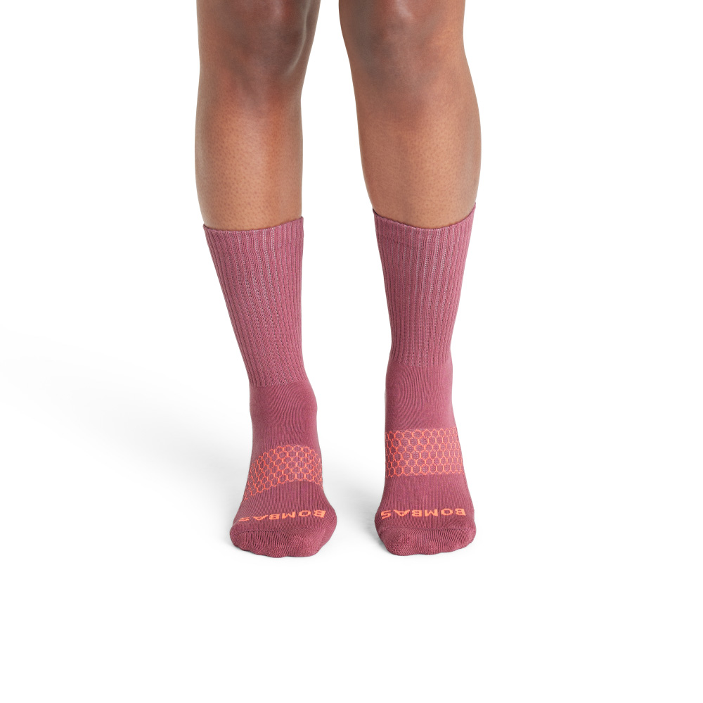 Bombas Women's Solids Calf Sock 4-Pack