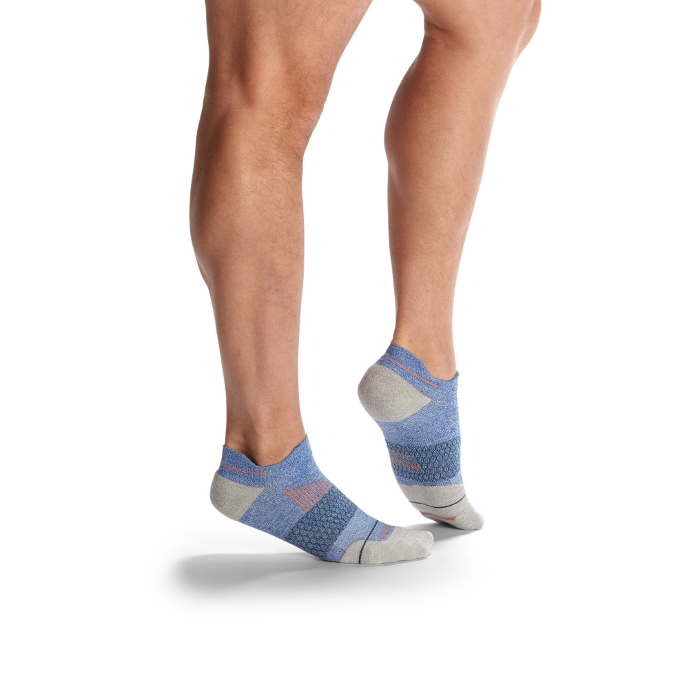 Bombas Men's Merino Wool Blend Running Ankle Sock 3-Pack