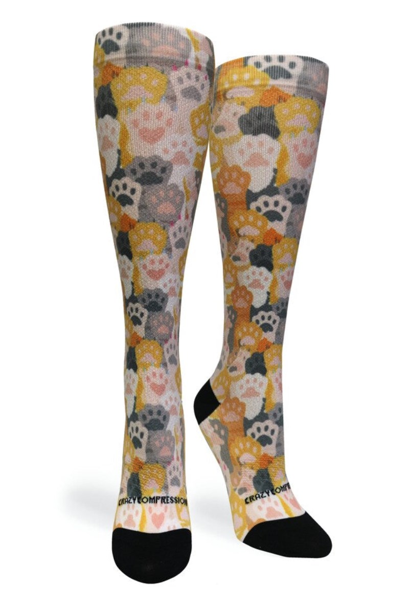 Crazy 360 Paws For All OTC Compression Socks (Standard & Extra Wide)