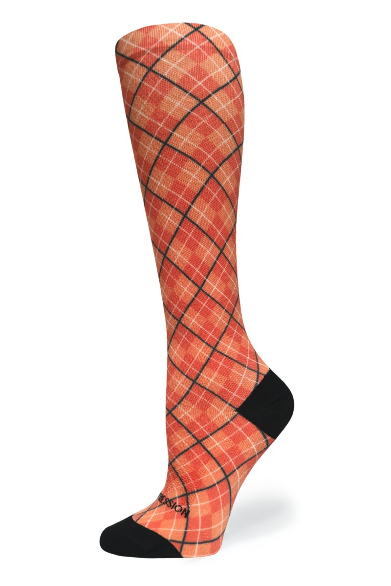 Crazy 360 Orange Plaid
