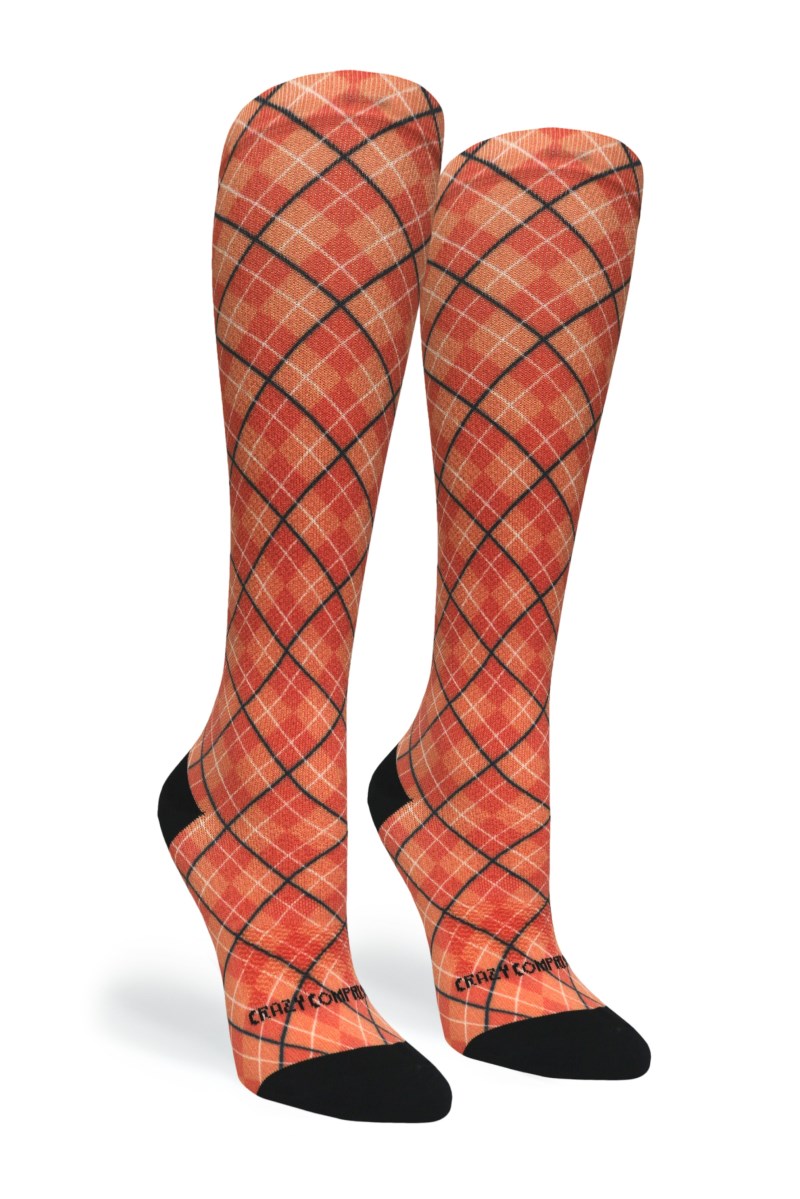 Crazy 360 Orange Plaid