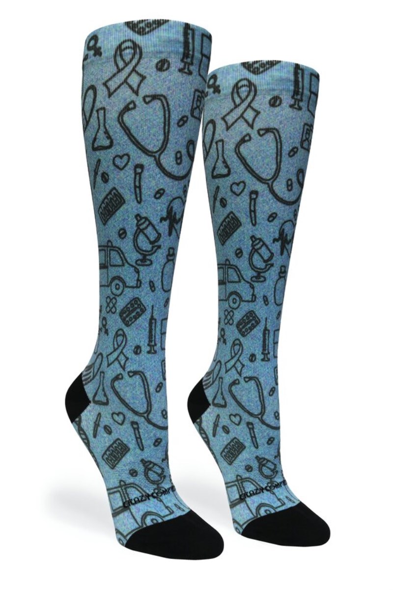 Crazy 360 Medi Station OTC Compression Socks (Standard & Extra Wide)