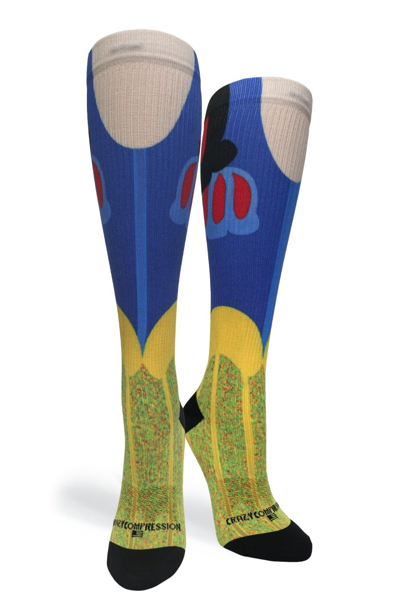Crazy 360 Friendly Princess OTC Compression Socks (Standard & Extra Wide)