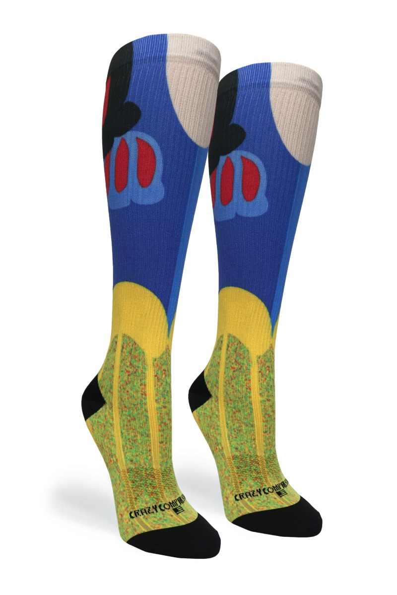 Crazy 360 Friendly Princess OTC Compression Socks (Standard & Extra Wide)