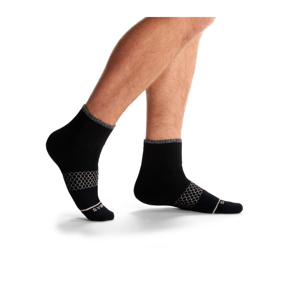 Bombas Men's Merino Wool Blend Quarter Sock