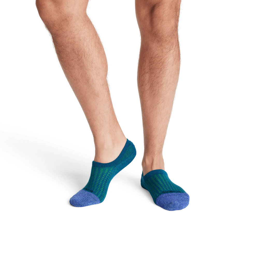 Bombas Men's Performance Cushioned No Show Sock 3-Pack