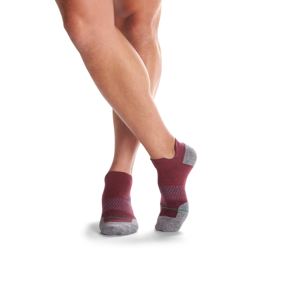 Bombas Men's Merino Wool Blend Running Ankle Socks