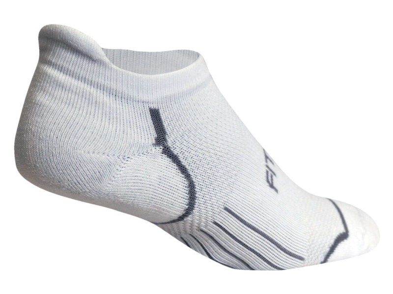 Crazy Fitsok SR8 Mid-Weight Tab (White & Gray)
