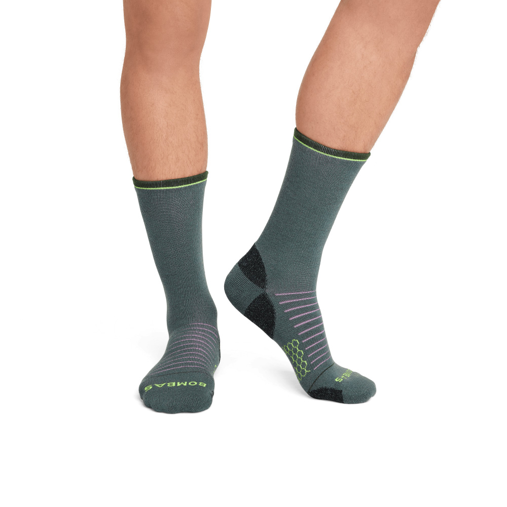 Bombas Men's Merino Wool Blend Hiking Calf Socks