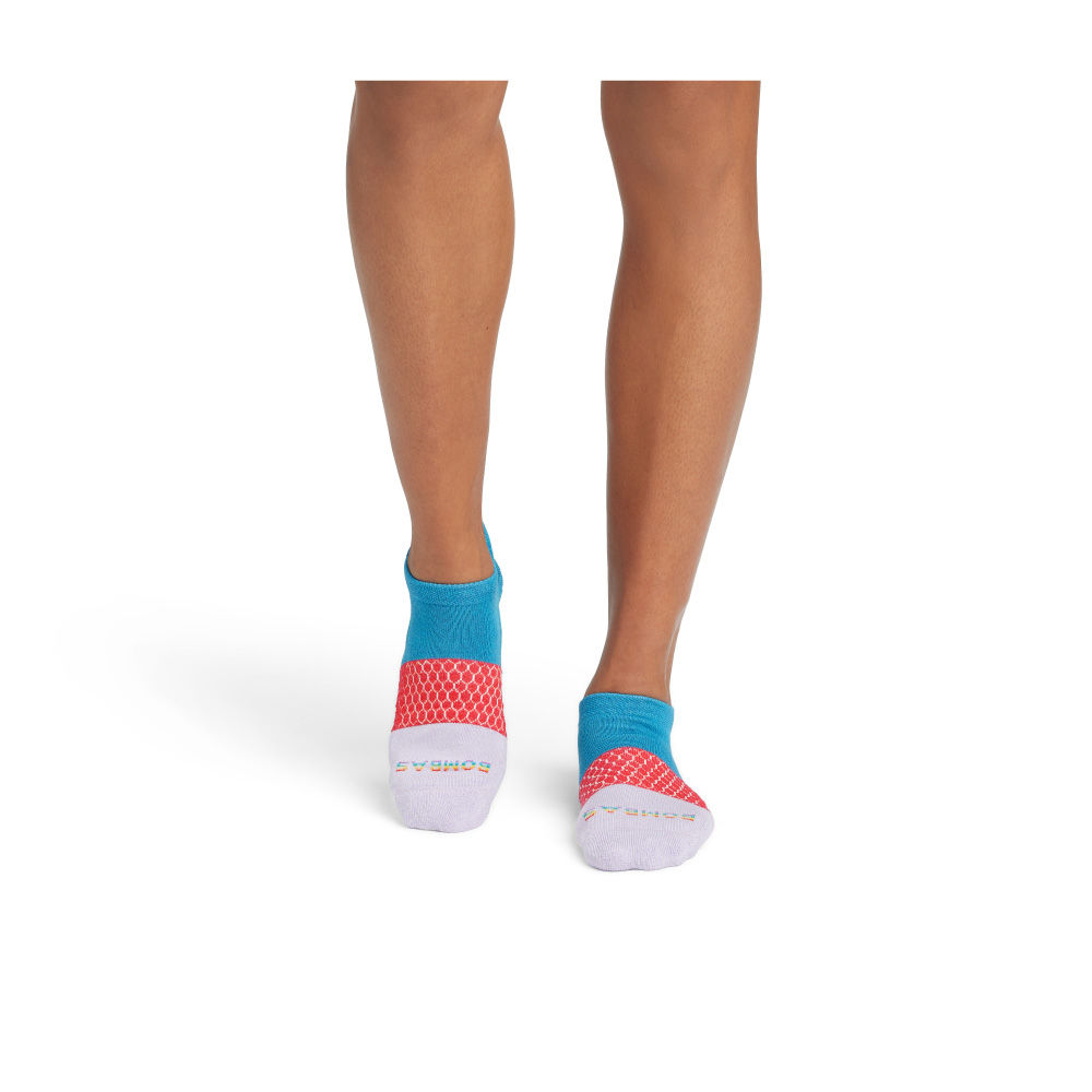 Bombas Pride Tri-Block Ankle Sock 4-Pack