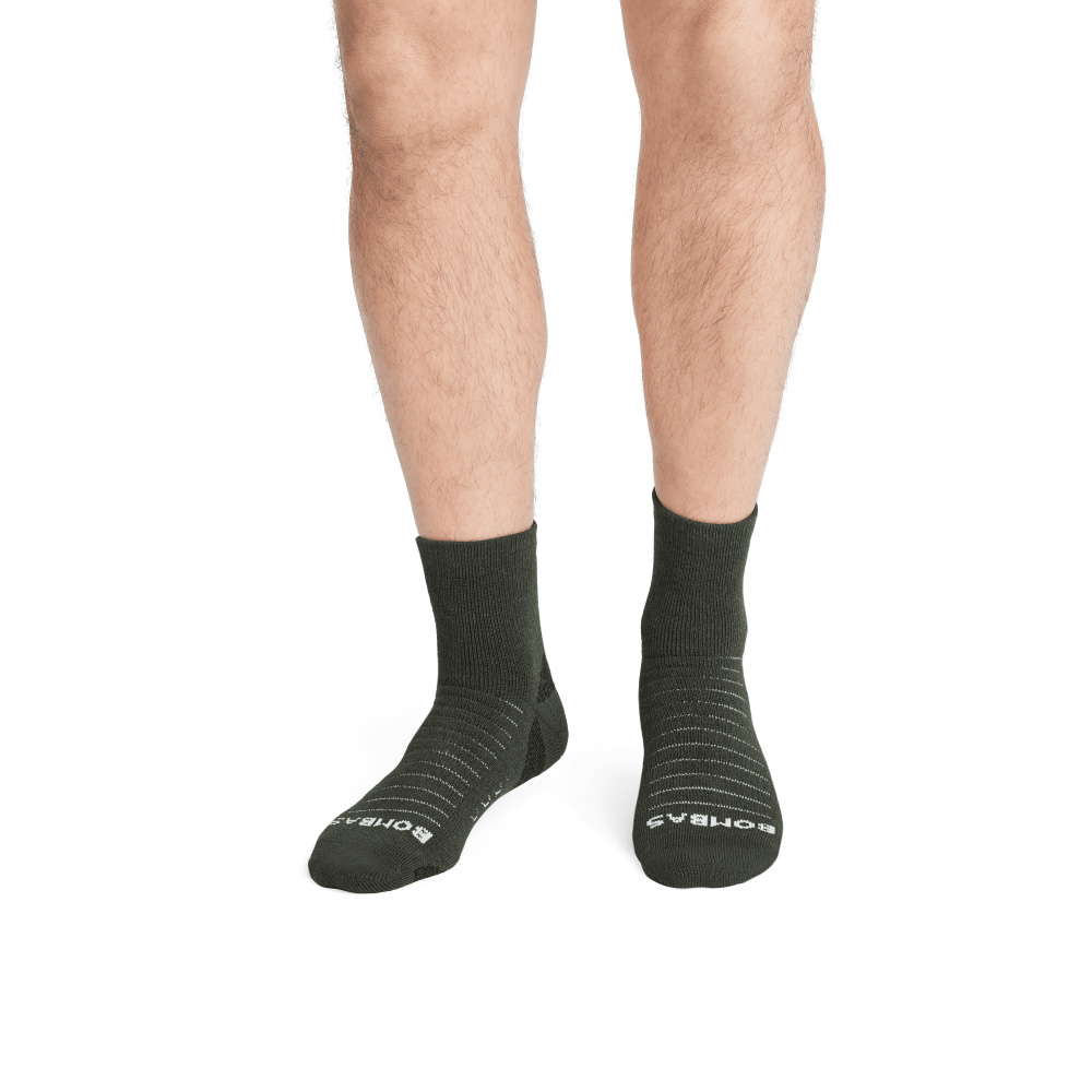 Bombas Men's Hiking Quarter Sock 3-Pack