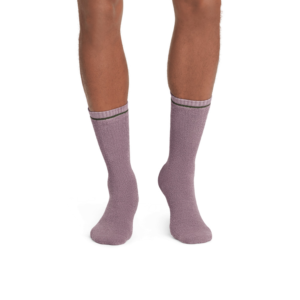Bombas Men's Plush Terry Calf Sock 4-Pack