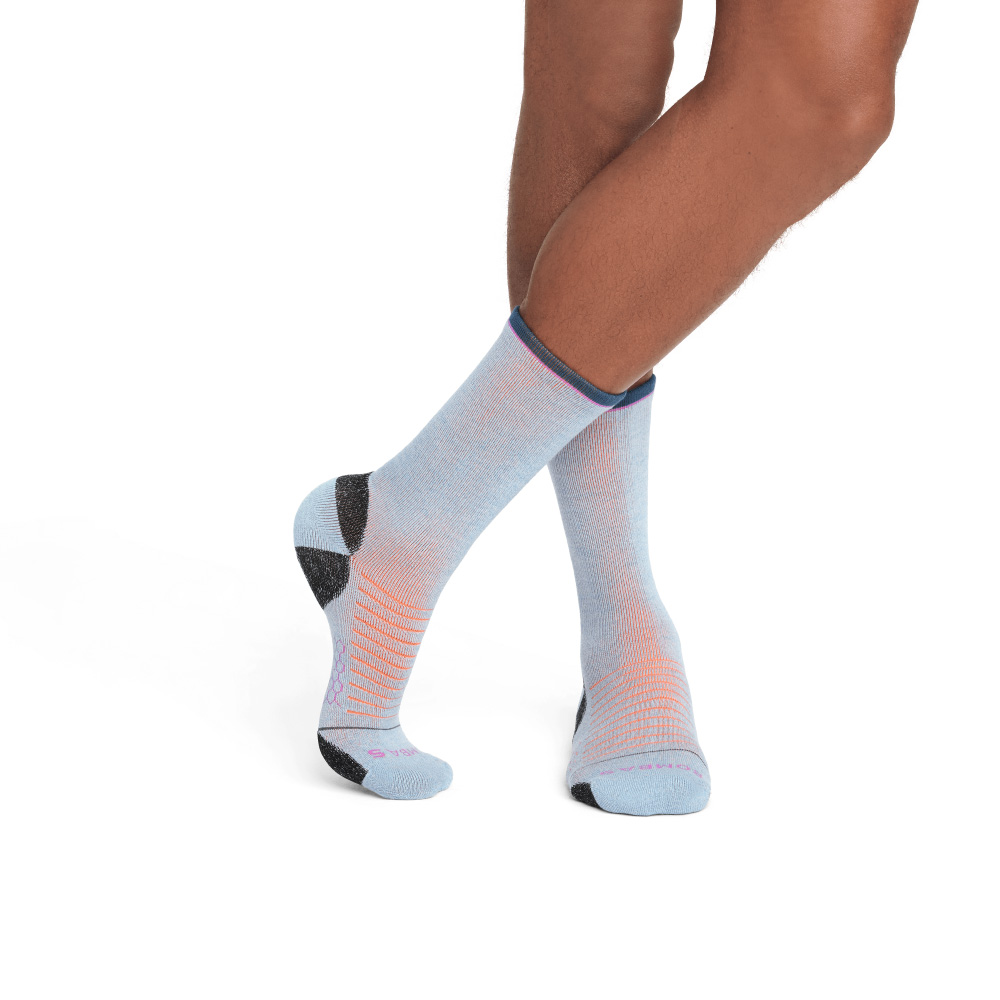 Bombas Men's Merino Wool Blend Hiking Calf Sock 3-Pack