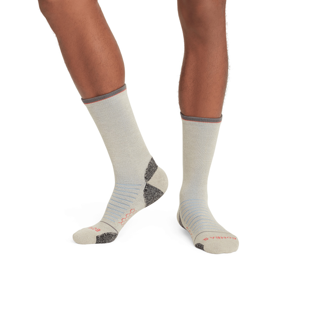 Bombas Men's Merino Wool Blend Hiking Calf Sock 3-Pack