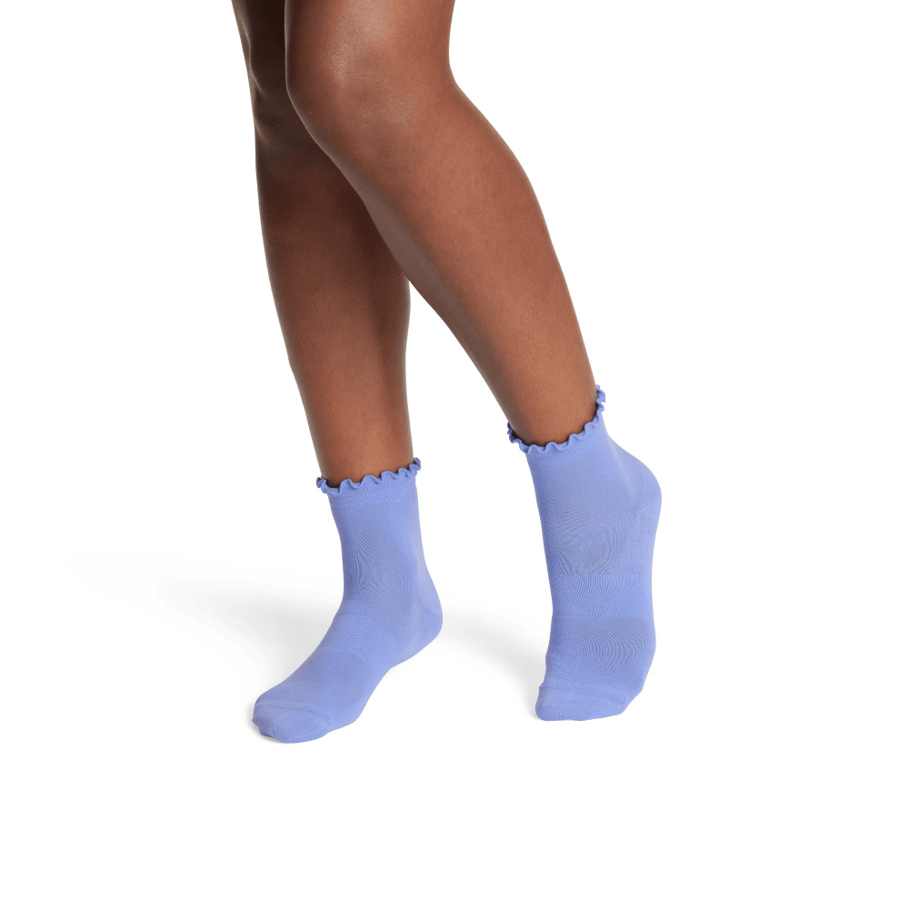 Bombas Women's Lightweight Frill Quarter Sock 4-Pack