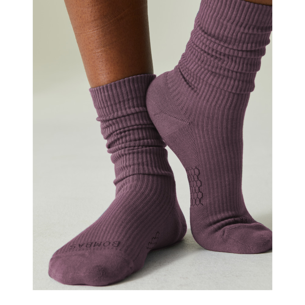 Bombas Women's Modern Rib Calf Socks