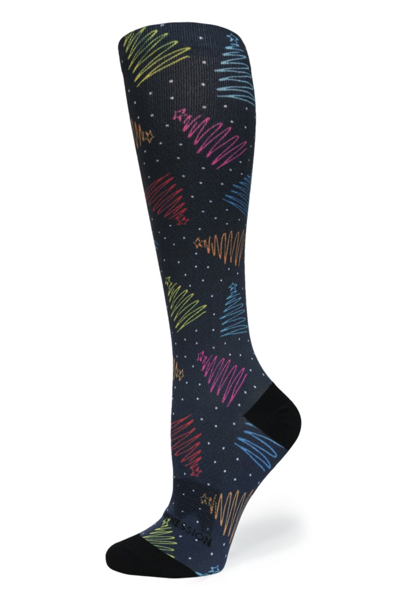 Crazy 360 Merry Trees (EXTRA WIDE CALF)