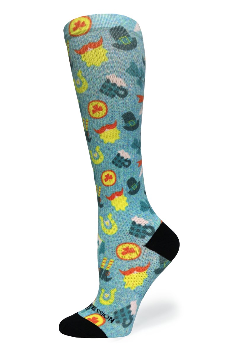 Crazy 360 Patrick's Charms (EXTRA WIDE CALF)