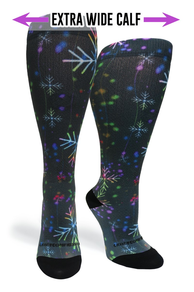 Crazy 360 Tinsel Flakes (EXTRA WIDE CALF)