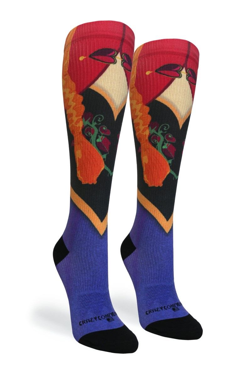Crazy 360 Summer Princess OTC Compression Socks (Standard & Extra Wide)