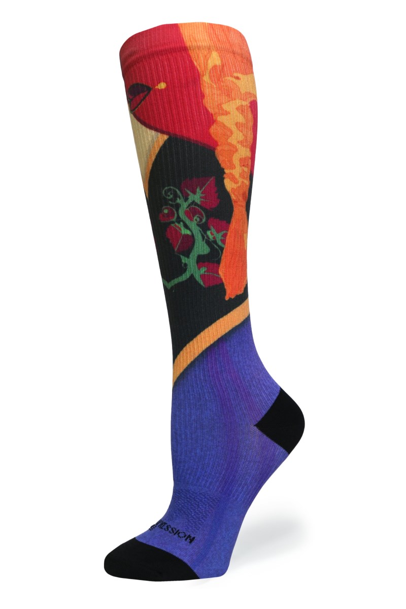 Crazy 360 Summer Princess OTC Compression Socks (Standard & Extra Wide)