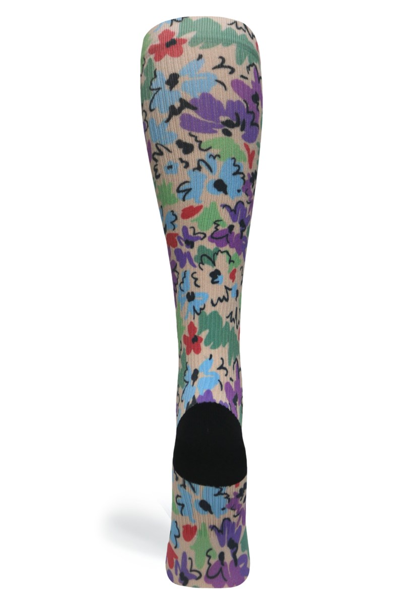 Crazy 360 Myrtle Gardens OTC Compression Socks (Standard & Extra Wide)