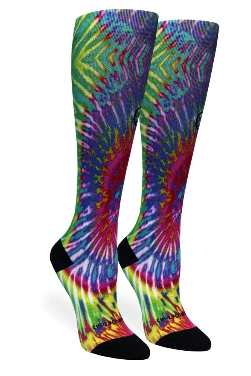 Crazy 360 Digital-Tie-Dye OTC Compression Socks (Standard & Extra Wide)