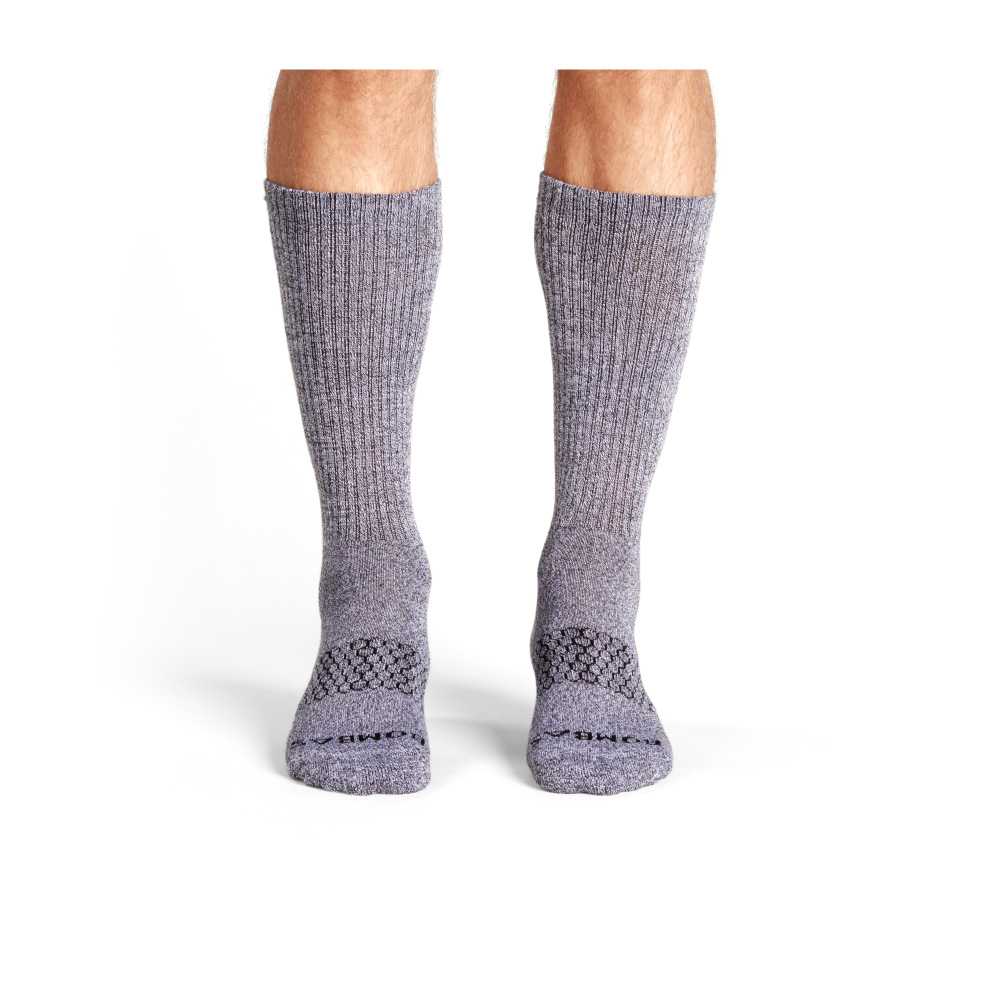 Bombas Men's Marl Calf Socks