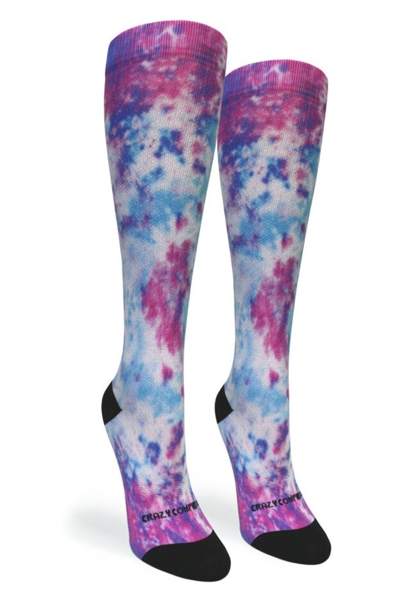 Crazy 360 Color Run OTC Compression Socks (Standard & Extra Wide)