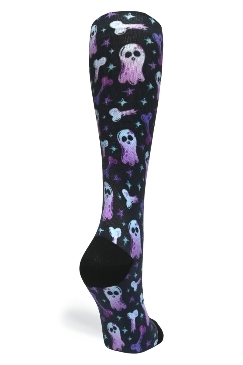 Crazy 360 Haunting Bones OTC Compression Socks (Standard & Extra Wide)