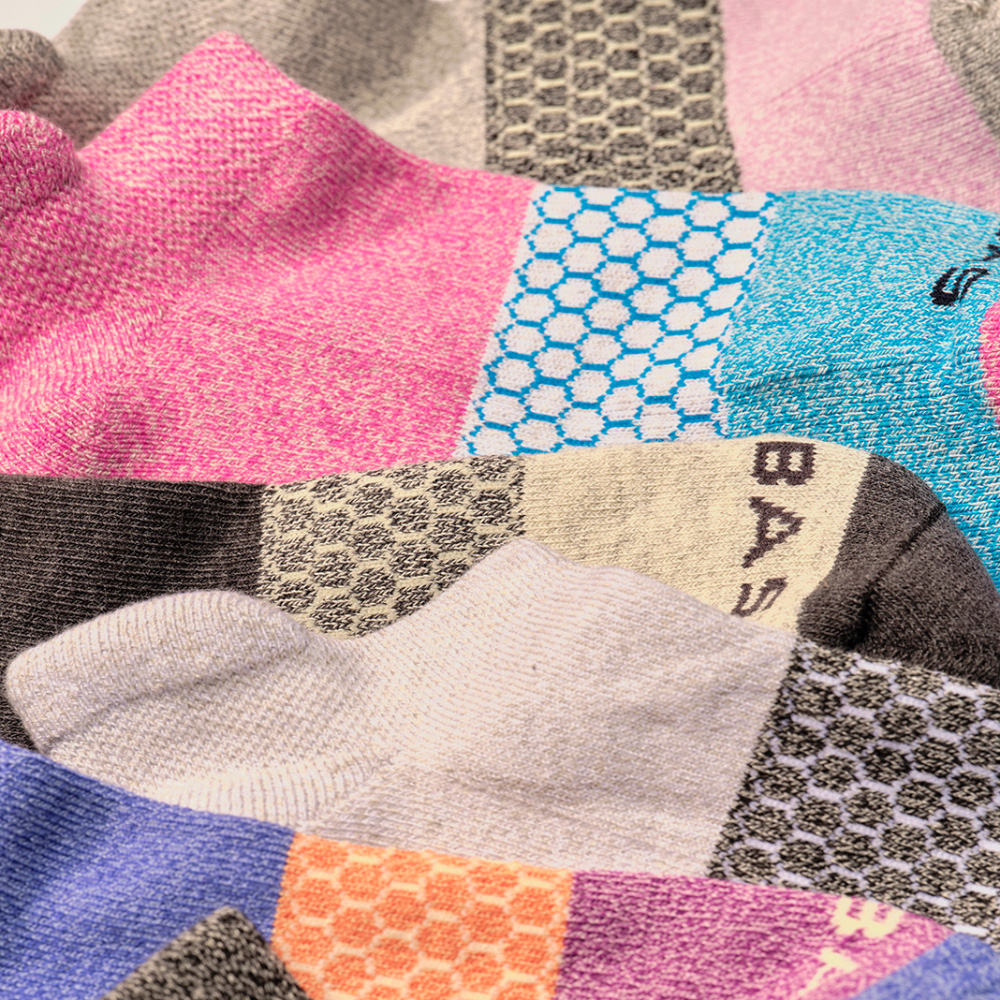 Bombas Women's Tri-Block Ankle Socks